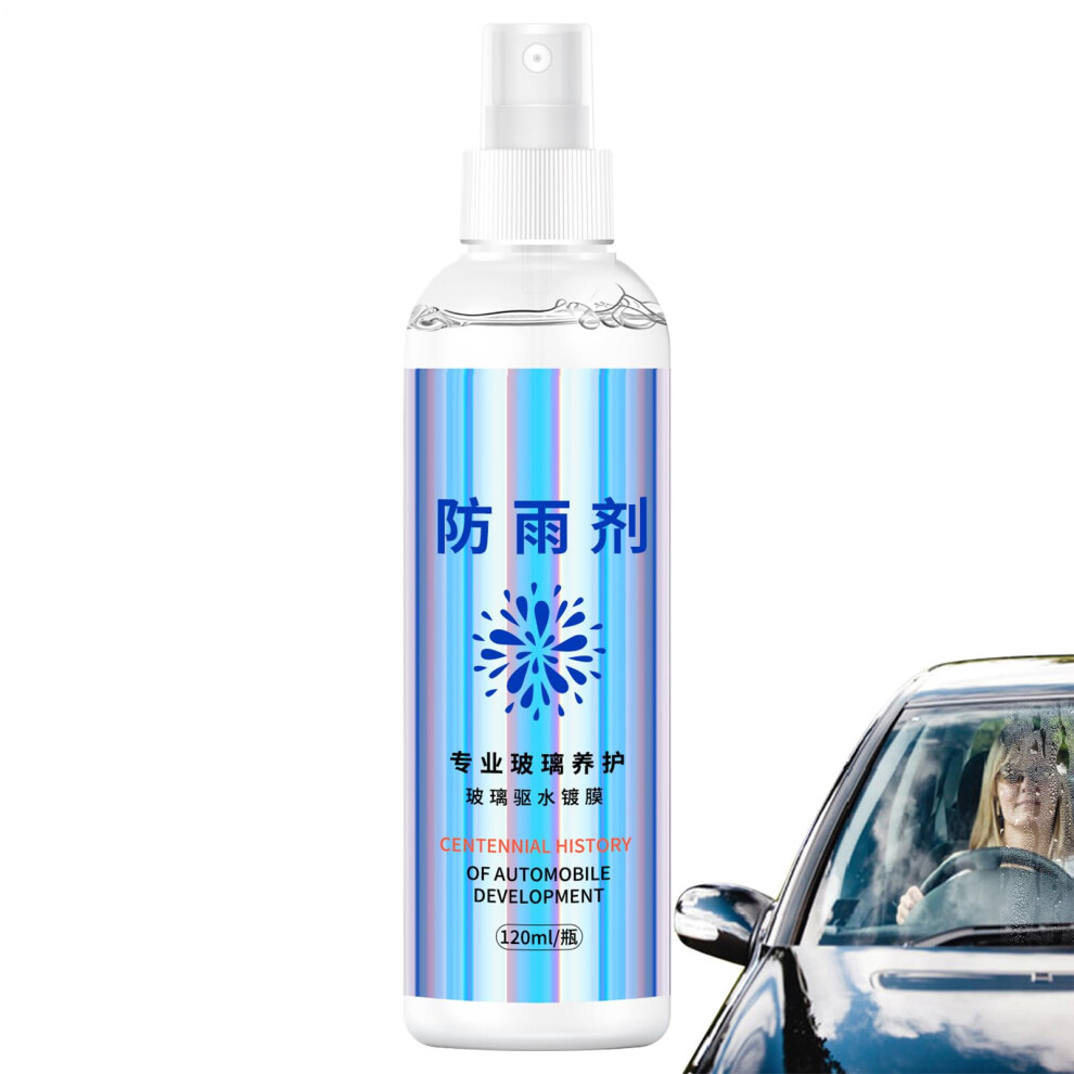 Car Antifog Spray 120Ml Rainproof Glass Cleaner For Clear Vision On Car Windows, Goggles, Camera Lens 9771547711384