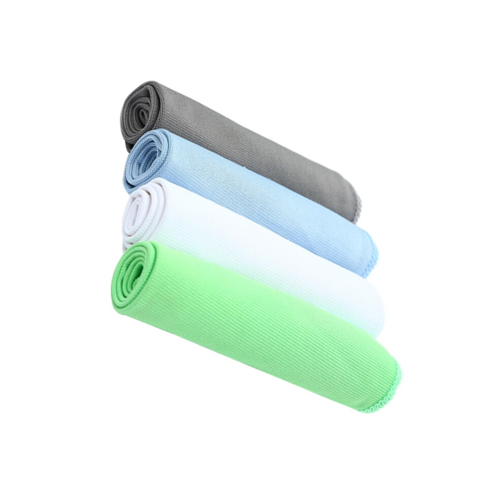 4Pcs Microfiber Cleaning Cloths Ultra Absorbent Scratch Towels For Car Detailing And Home 9092120336856