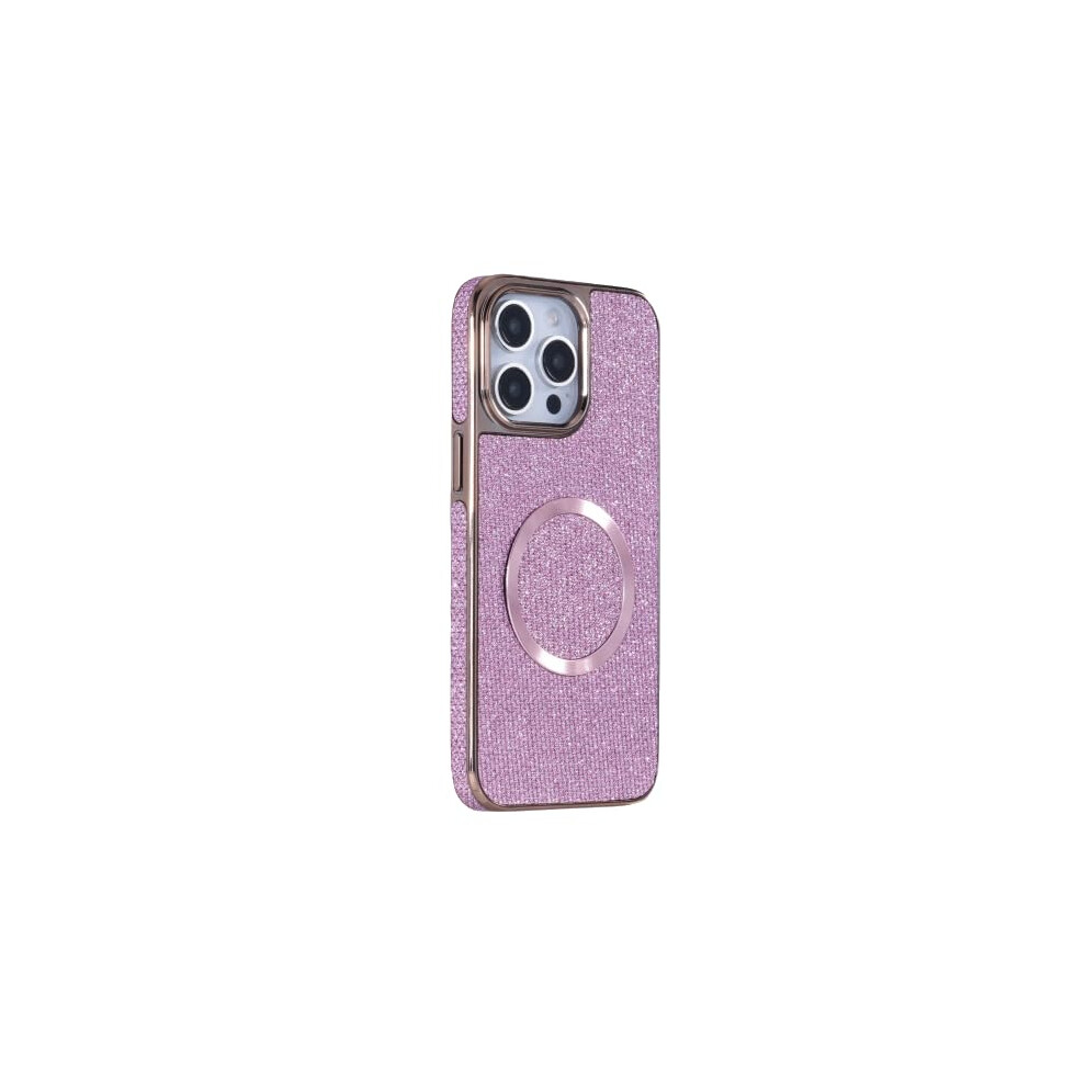 Case For Magsafe Iphone 16 Plus With Glitter Sparkle, Camera Lens Protection, Slim Non Slip Tpu Cover Pink 9092120337051