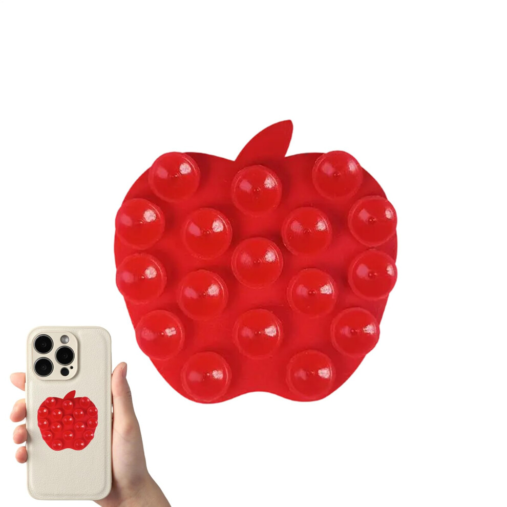 Double Sided Silicone Phone Holder With Strong Suction Grip For Desk And Car, Washable Flexible Stand 9073542857259