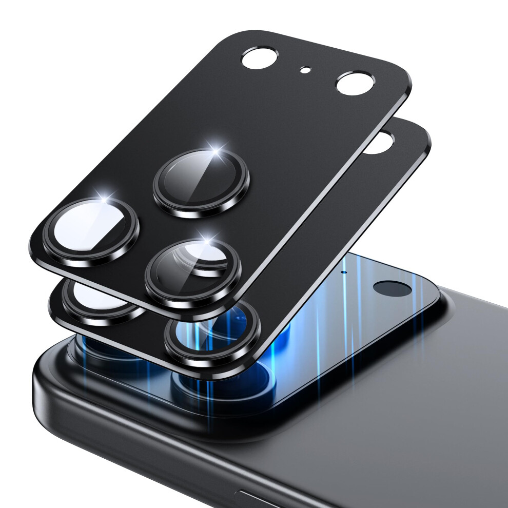 Camera Lens Protector For Iphone 17 Pro Max, Ultra Hd Clarity, Antiscratch Aluminum Alloy, Easy Install, 2 Pack 9771547712015