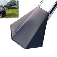 Car Awning for Jeep Grand Cherokee 2021‑2025, Weatherproof Sun Shade Shelter with Quick Setup and Adjustable Poles