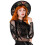 Elegant Gothic Top Hat Artistic Hat for Stage Performances-2 1