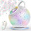 Remote Control Bubble Machine with Colorful LED Light Outdoor 2