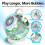 Remote Control Bubble Machine with Colorful LED Light Outdoor 5
