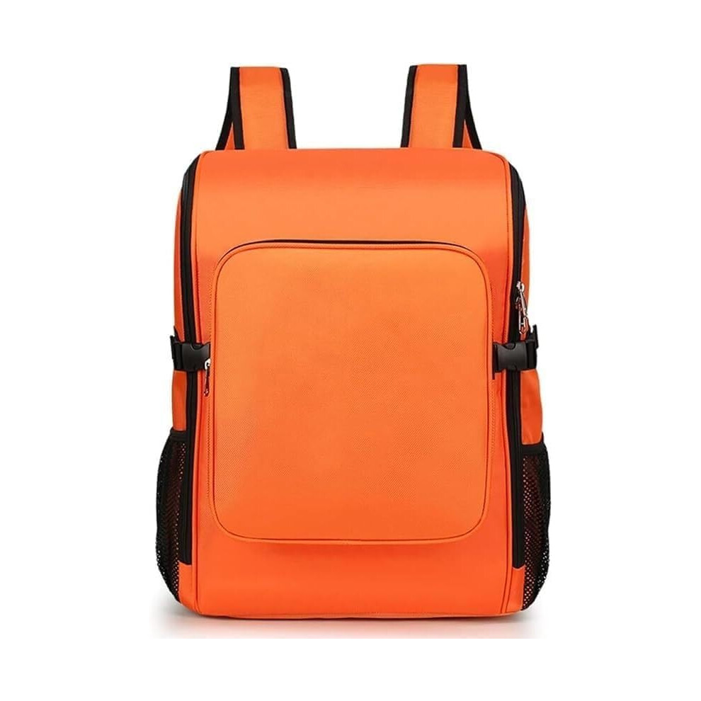 Large Capacity First Aid Backpack with MultiCompartment Design, Durable Oxford Emergency Medical Bag for Outdoor Travel and Camping