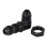 90 Degree 8AN Flare Bulkhead Adapter, Metal 1
