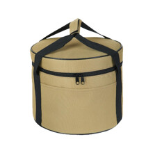 Camping Cookware Organizer Bag Waterproof Oxford Fabric Large Capacity Multi Pocket Carrying Case