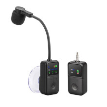2.4G Wireless Guitar Microphone System Microphone Transmitter and Receiver Professional Stage Performance Sound Pickup