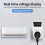 Adjustable Voltage Protector Socket 230V 16A EU Plug with Surge Protection 7