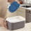 2-Pack Reusable Silicone Snack Containers with Lids for Lunch, Picnic, Office Use 5