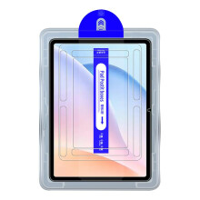Tempered Glass Screen Protector for Doogee Tab A9 Pro+/Pro Plus 11 inch, 9H, HD Clear, Guide Frame