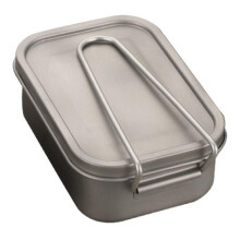 Titanium Lunch Box Pure Titanium Build Leakproof Bento Box for Camping Travel and Outdoor Use