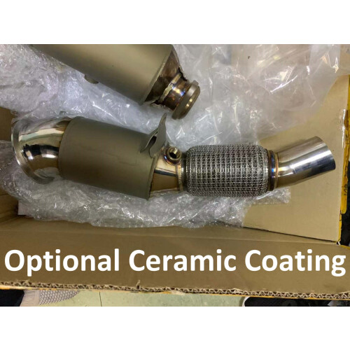 Tornado Tuning Cell Sport Down Pipe con elemento a 300 celle per W204 2