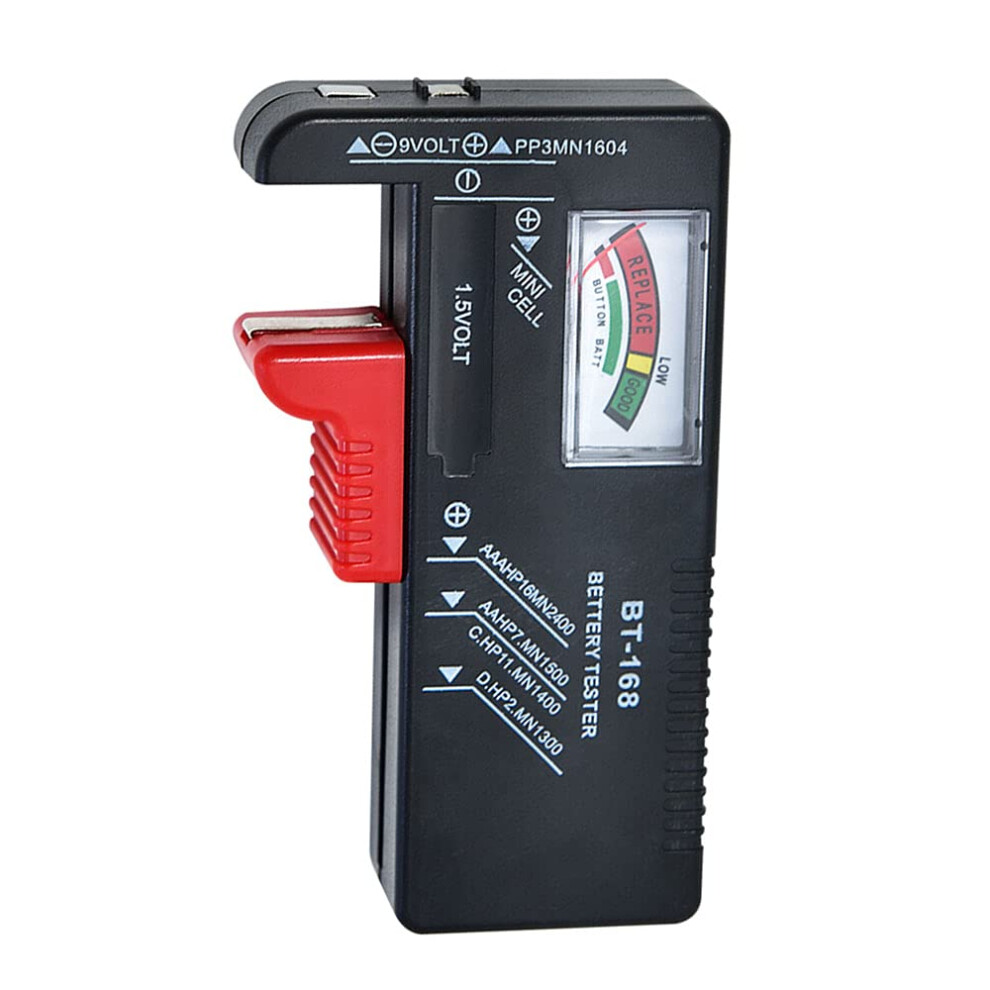 Universal Battery Tester And Checker For Aa Aaa C D 9V, Alkaline And Rechargeable 9073542859666