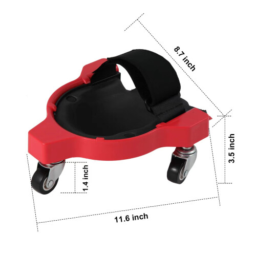 Rolling Knee Pads Knee Blades with Wheels for Flooring Installation and Tile Work Ergonomic Support 2