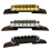 Adjustable Archtop Guitar Bridge with Roller Saddles-Silver 4