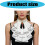 Comfortable Neckwear Detachable False Collar Adaptable to-White 3