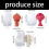 Decorative Flower Candle Mould Flexible Silicone-2C ZL630 4