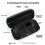 Carrying Case Set with Protective Cover and Screen Protector, Shockproof FullCoverage Black for ROG Ally 2