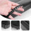 Carrying Case Set with Protective Cover and Screen Protector, Shockproof FullCoverage Black for ROG Ally 5