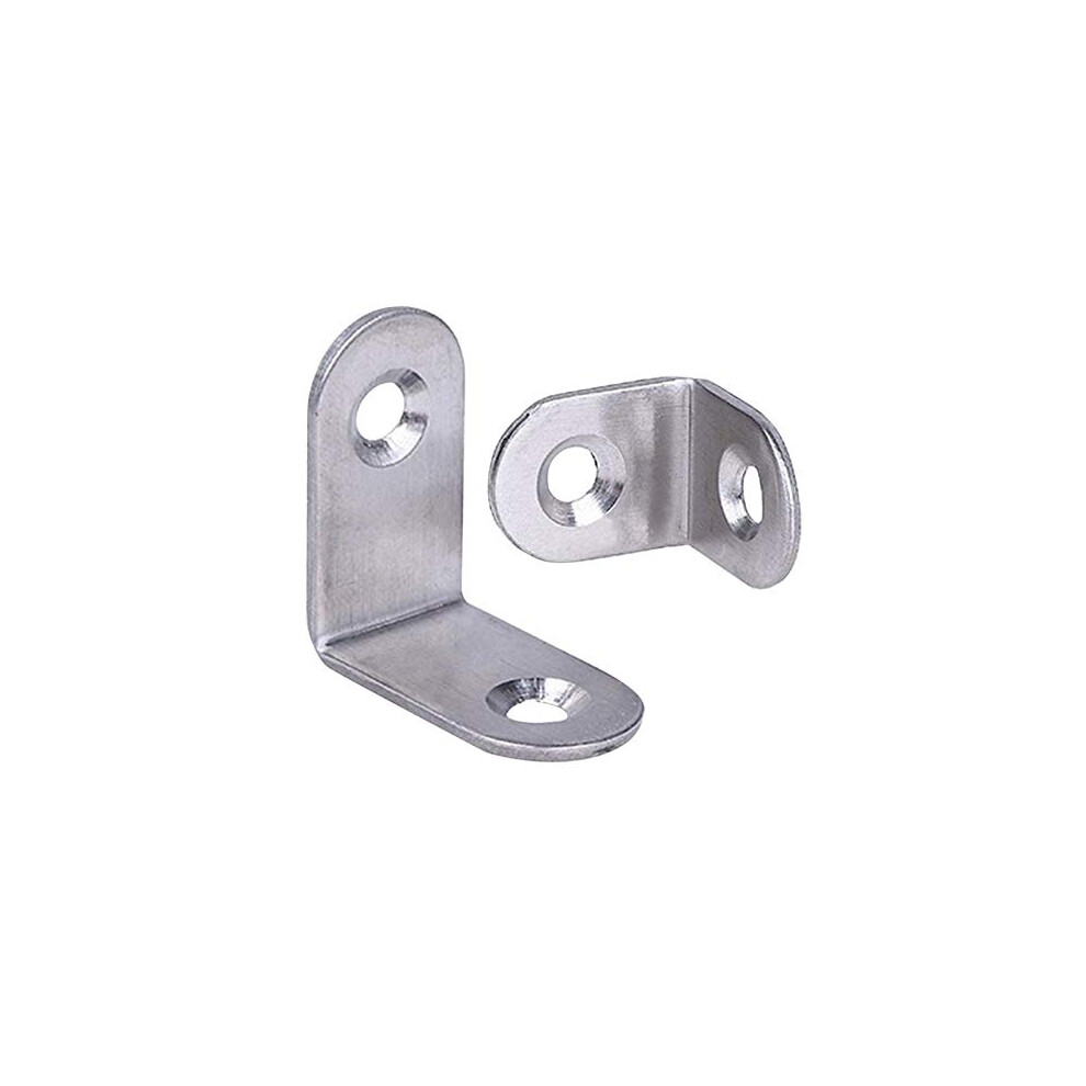 Stainless Steel Angle Bracket Corner Brace For Furniture And Shelves, Rustresistant, Multisize 20Mm40mm 9330225181804