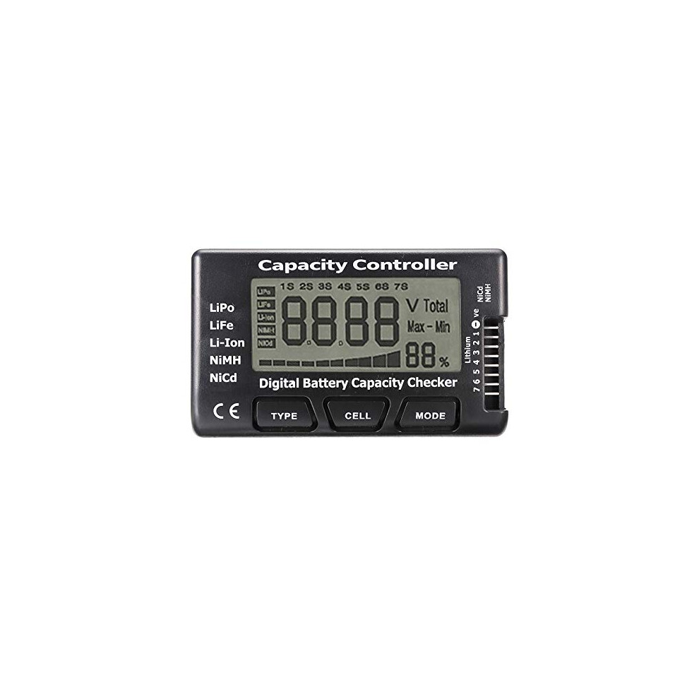 Battery Capacity Tester With Precise Voltage Detection For Lipo Liion Nimh Rc Drone Batteries 9073542860389