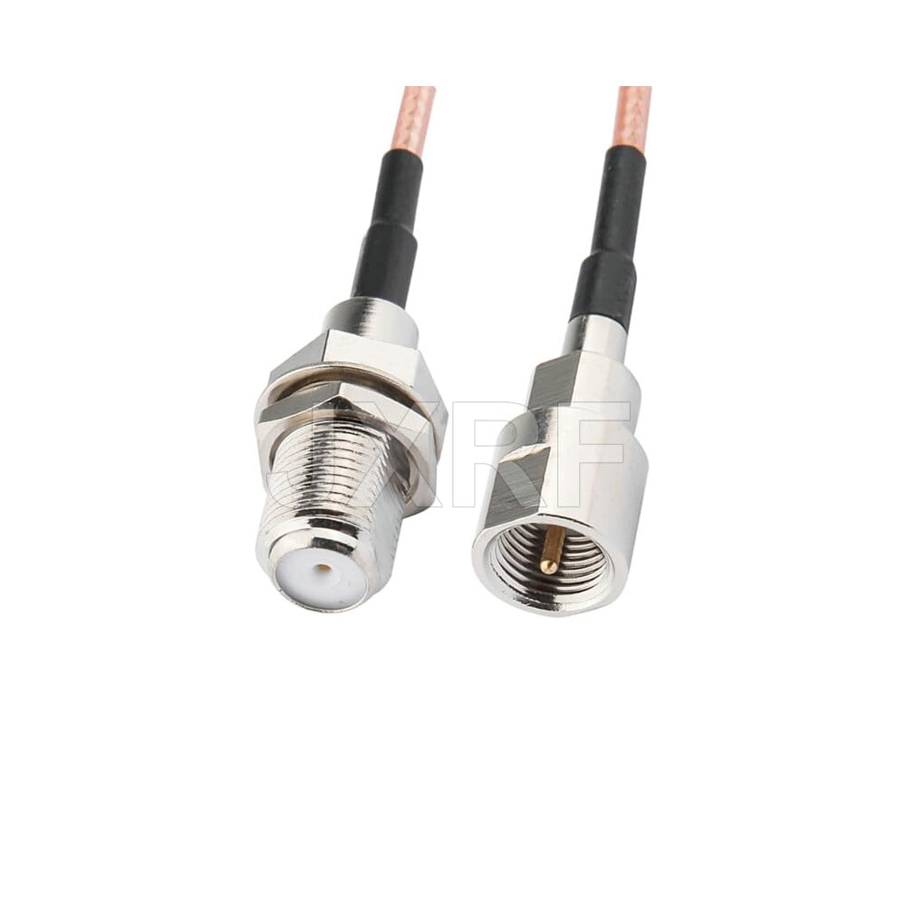 F To Fme Adapter Cable 15Cm, F Female To Fme Male Coax Pigtail For Tv Uhf Rf 9073542860440