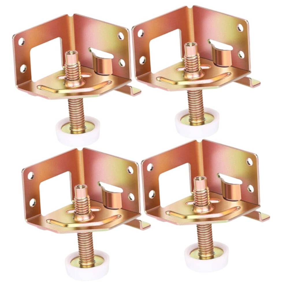 4Pcs Adjustable Furniture Levelers Heavy Duty Table Leveling Feet For Cabinets And Workbench 9771547714767