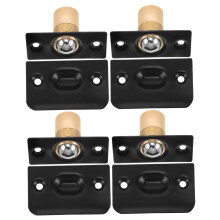 4pcs Stainless Steel Door Ball Catch Latch Set, Concealed Design for Smooth Secure Interior Door Closure