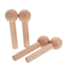 Wooden Pegboard Hooks 4pcs Set, Versatile Pegboard Accessories for Garage, Kitchen and Craft Room Organization