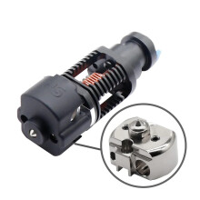 V6 Bimetal Copper Hotend Kit for 1.75mm Printers, Quick Nozzle Swap, Rigid Frame, Black Copper Upgrade