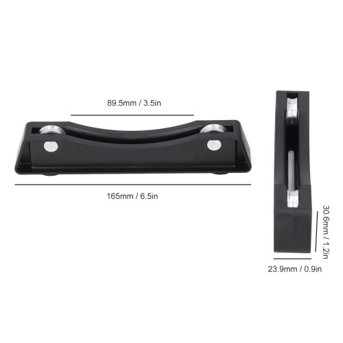 608ZZ Bearings 3D Printer Filament Spool Holder Stand, Adjustable ABS Bracket for Smooth Rotation and Easy Installation 1