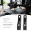 608ZZ Bearings 3D Printer Filament Spool Holder Stand, Adjustable ABS Bracket for Smooth Rotation and Easy Installation 3