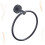 Modern Wall Mounted Towel Ring with Durable Finish, Space Saving Round Holder for Bathroom and Kitchen 3