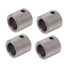 3D Printer Extruder Gear Set 4pcs 40 Teeth Stainless Steel Drive Wheel 8mm Precision Replacement Kit