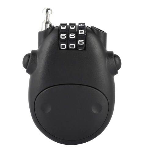 3 Digit Combination Lock Cute Cow Shape Mini ABS Security Code Lock for Pram Stroller Backpack Helmet