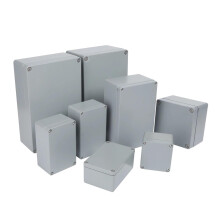 Aluminium Enclosure IP67 Junction Box 120x80x55mm Waterproof Outdoor Metal Electronics Housing