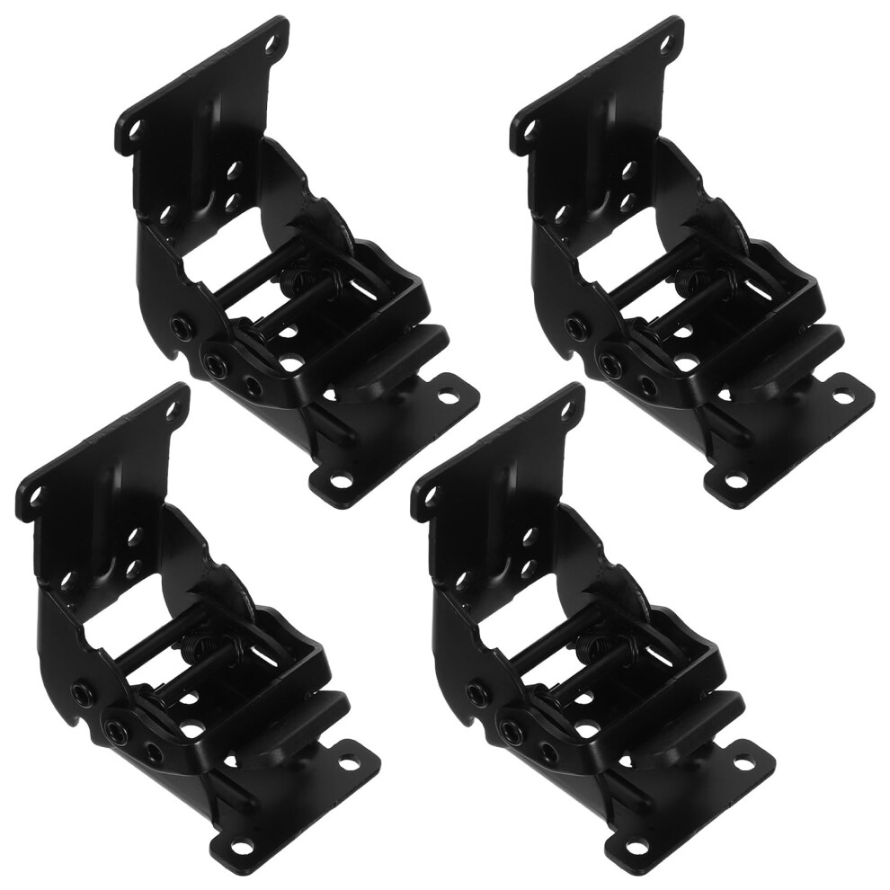 4Pcs Folding Shelf Brackets Heavy Duty Self Locking Hinges For Tables Cabinets Workbenches 9771547715818