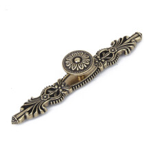 2pcs Vintage Cabinet Knobs and Antique Drawer Pulls, Durable Zinc Alloy Handles for Kitchen Cabinets