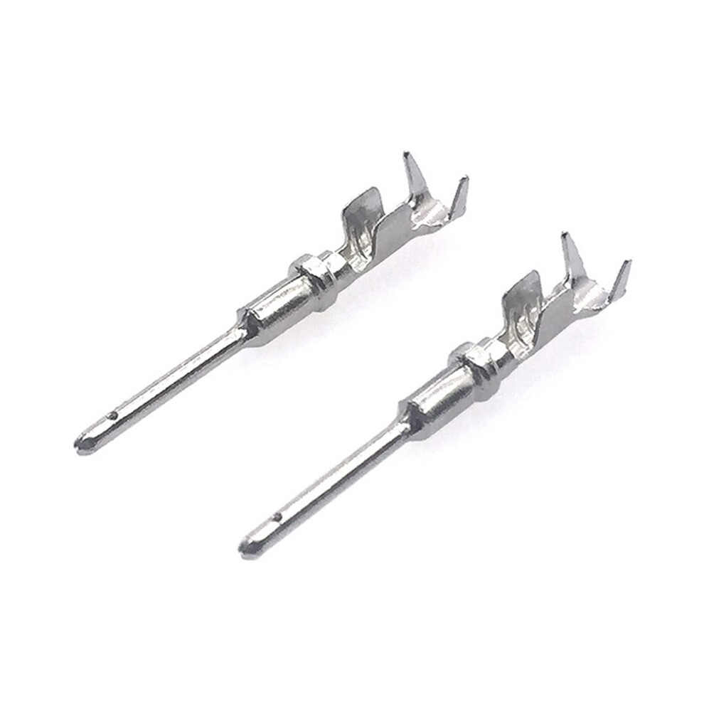 Dtm Connector Pins 50 Pack White Automotive Crimp Terminals Male Female Secure Electrical Connection 9330225183266