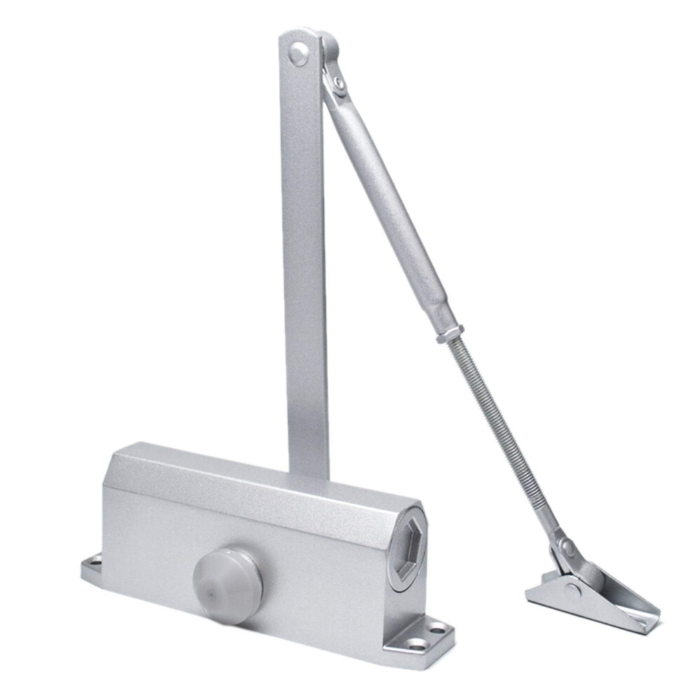 Heavy Duty Automatic Door Closer With Adjustable Speed And Noise Reduction, Durable Stainless Steel For Home And Office 9771547715993
