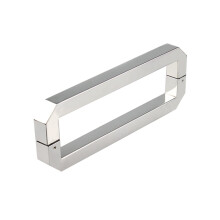 Stainless Steel Shower Door Handle 440mm, Modern Durable Glass Door Grab Bar with Easy Installation