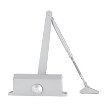 Stainless Steel Automatic Door Closer, Adjustable Speed, Smooth Quiet Closing for Home and Office