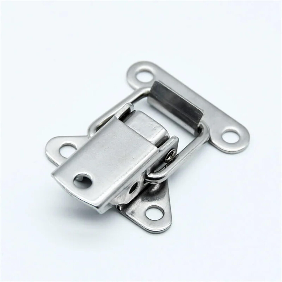 Stainless Steel Toolbox Lock With Secure Metal Latch Hasp, Rustresistant Vintage Style For Cabinets And Wooden Boxes 9771547716167
