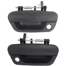 Juego de 2 Manijas de Puerta Exterior Delantera para  Spark 2013-2015 Exterior Negro 95987921, 95987920