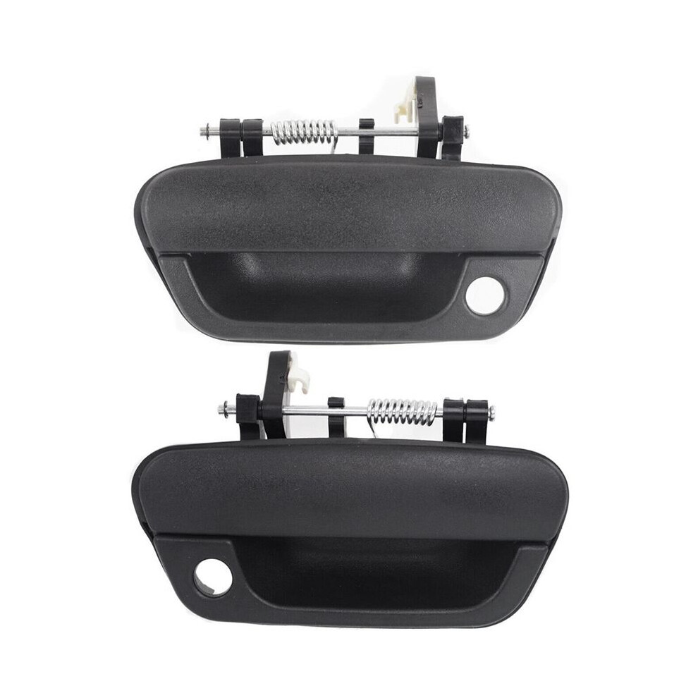 2Pcs Front Exterior Door Handle Set For 2013-2015 Spark Outer 95987921, 95987920 Black 6033479420356