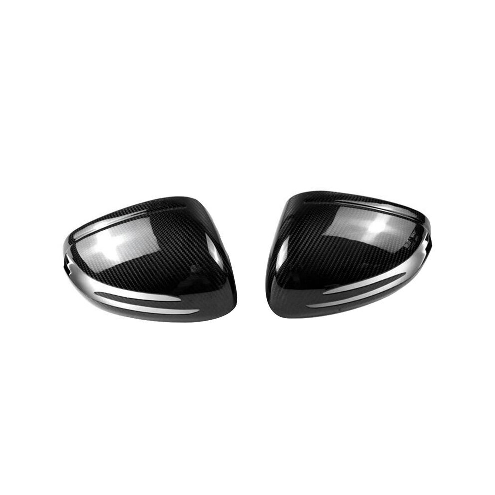 For R172 R197 R231 Slk200 Slc Sl Real Carbon Fiber Side Rear View Mirror Cover Trim Side Wing Mirror Caps 6033652615142