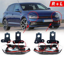 1Pair Headlight Bracket Repair Kit 2G0998225 2G0998226 for 16-24 Light Lamp Fixed Holder Screw Mount L+R