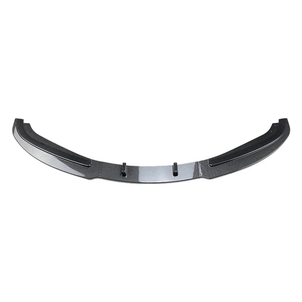 Front Bumper Lip Splitter 20092012 Gloss Carbon Look Spoiler For Bmw 3 Series E90 E91 Lci Black 9073542862192